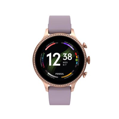 Fossil Gen 6 Smartwatch Purple Silicone